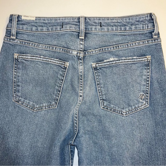 Lovers + Friends Logan High Rise Tapered Jean in Blue Heights Sz 27 - Picture 11 of 14